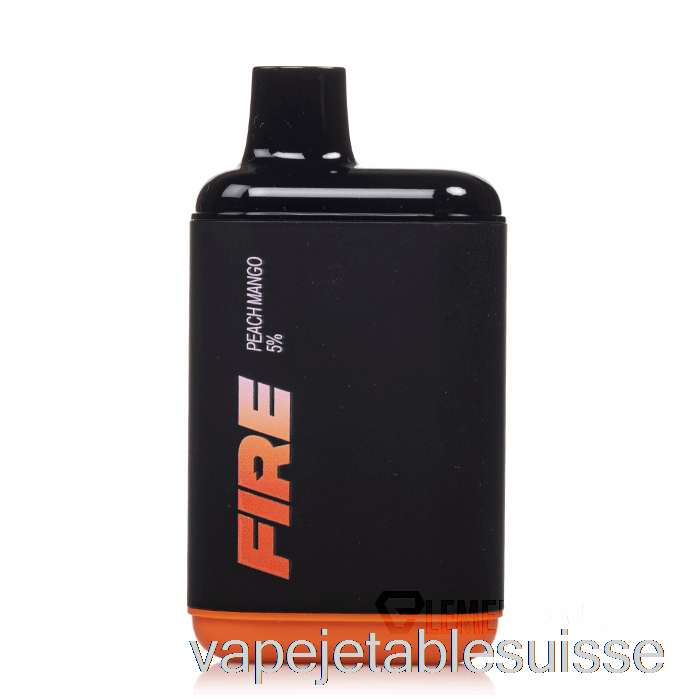 Vape Suisse Fire Xl 6000 Jetable Pêche Mangue